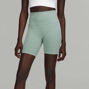 Lululemon Wunder Train High-Rise Short 6" - Misty Glade
